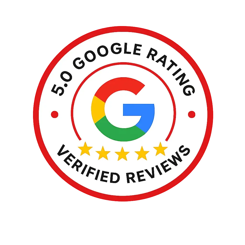 5 Star Google Rating Badge