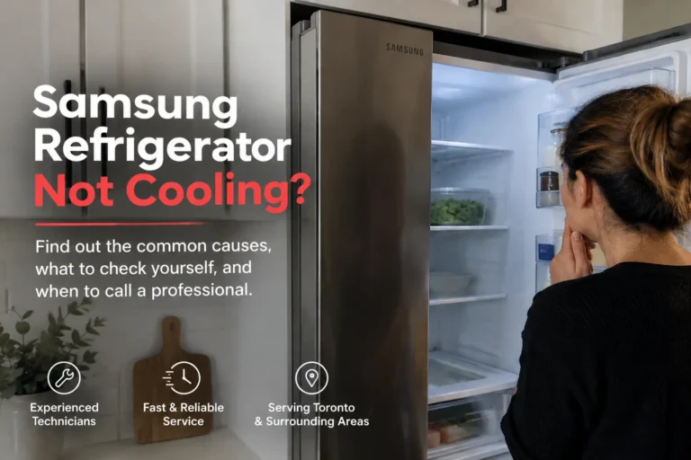 Samsung Refrigerator Not Cooling